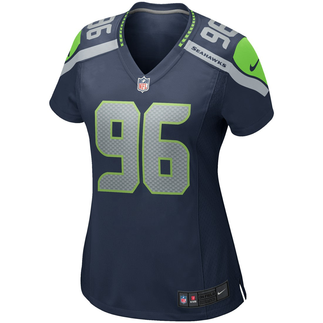 Cortez Kennedy  Women's Game Retired Player Jersey - Seattle Seahawks Jerseys