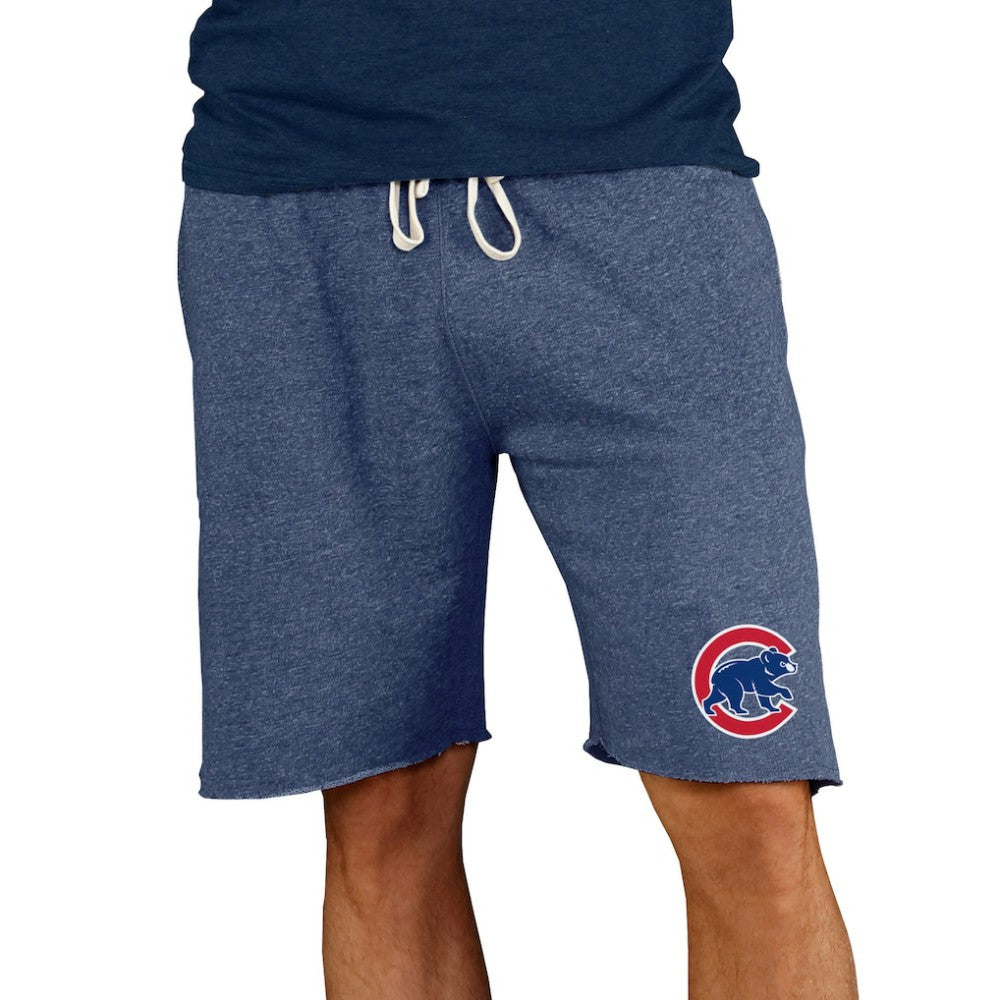 Navy Chicago Cubs Concepts Sport Mainstream Terry Shorts