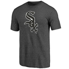 Black Chicago White Sox Father's Day Greatest Dad Tri-Blend T-Shirt