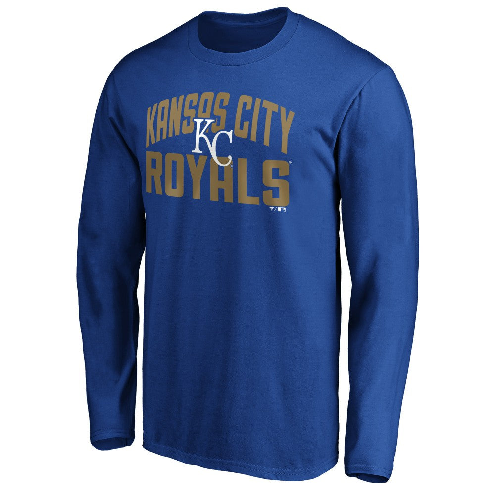 Royal Kansas City Royals Father's Day #1 Dad Long Sleeve T-Shirt
