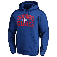 Royal Chicago Cubs Father's Day #1 Dad Pullover Hoodie