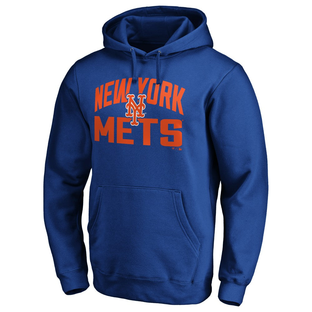 Royal New York Mets Father's Day #1 Dad Pullover Hoodie