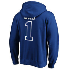 Royal New York Mets Father's Day #1 Dad Pullover Hoodie