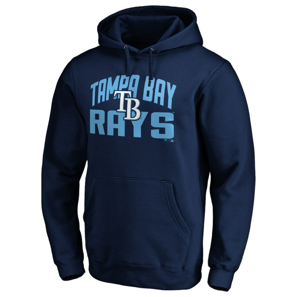 Navy Tampa Bay Rays Father's Day #1 Dad Pullover Hoodie