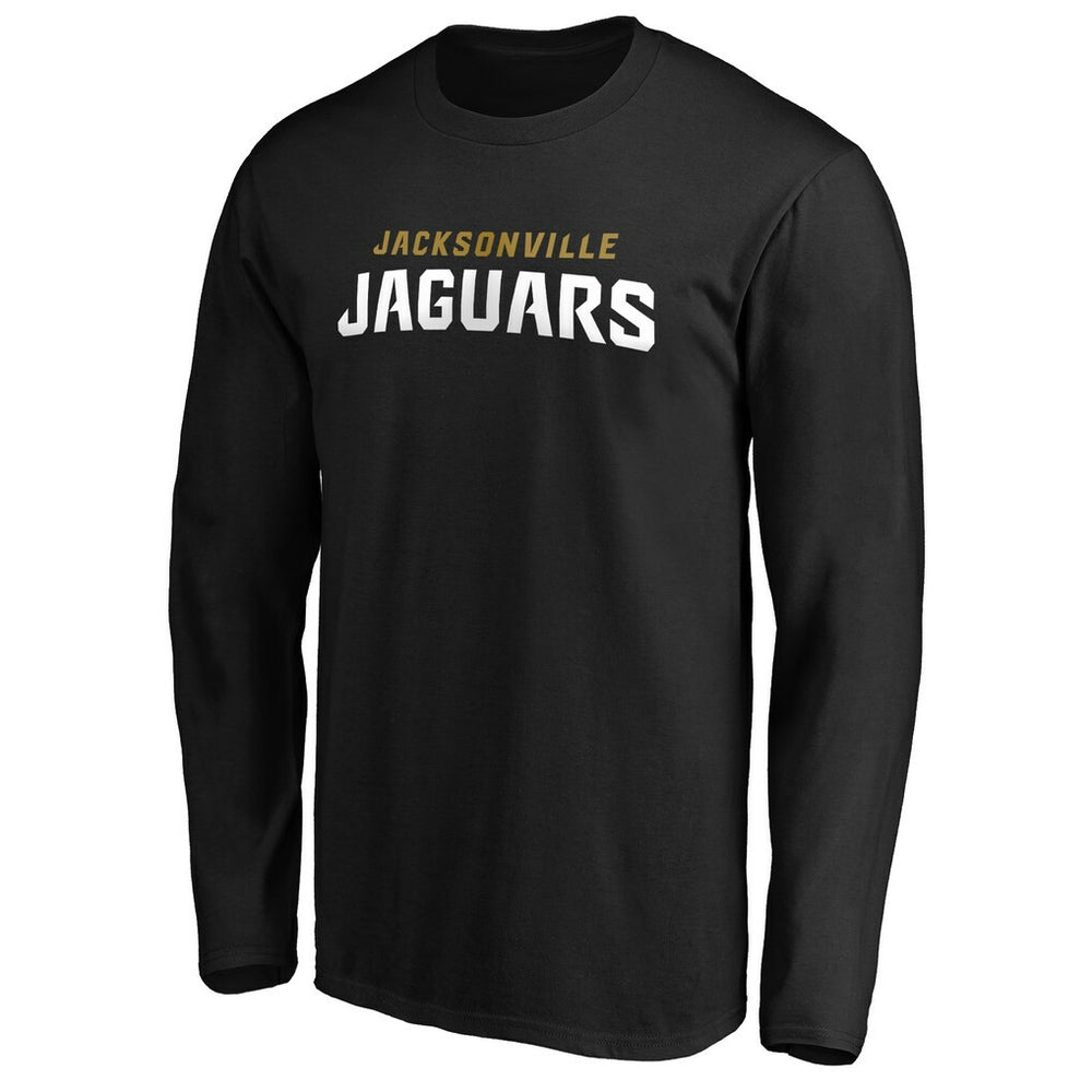 #1 Dad Long Sleeve Team Logo T-Shirt - Jacksonville Jaguars T-shirts