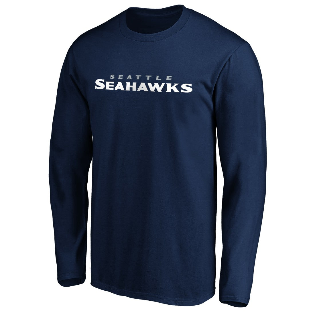 #1 Dad Long Sleeve Team Logo T-Shirt - Seattle Seahawks T-shirts