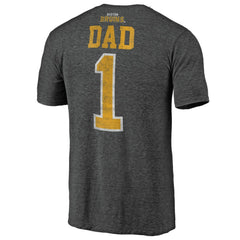 NHL Boston Bruins Greatest Dad Tri-Blend T-Shirt