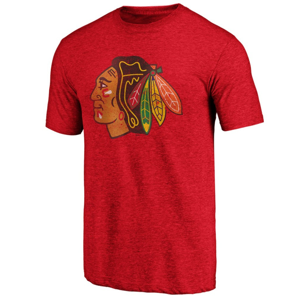 NHL Chicago Blackhawks Greatest Dad Tri-Blend T-Shirt