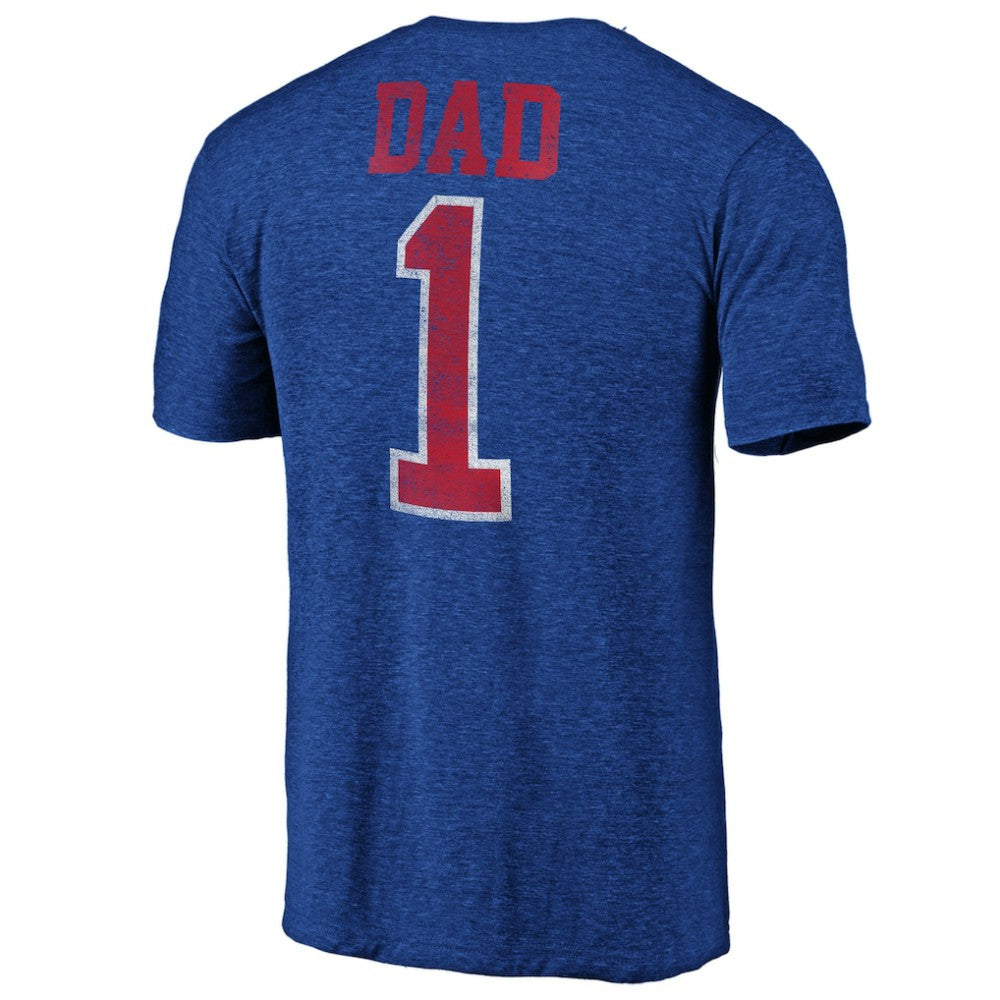 NHL New York Rangers Greatest Dad Tri-Blend T-Shirt