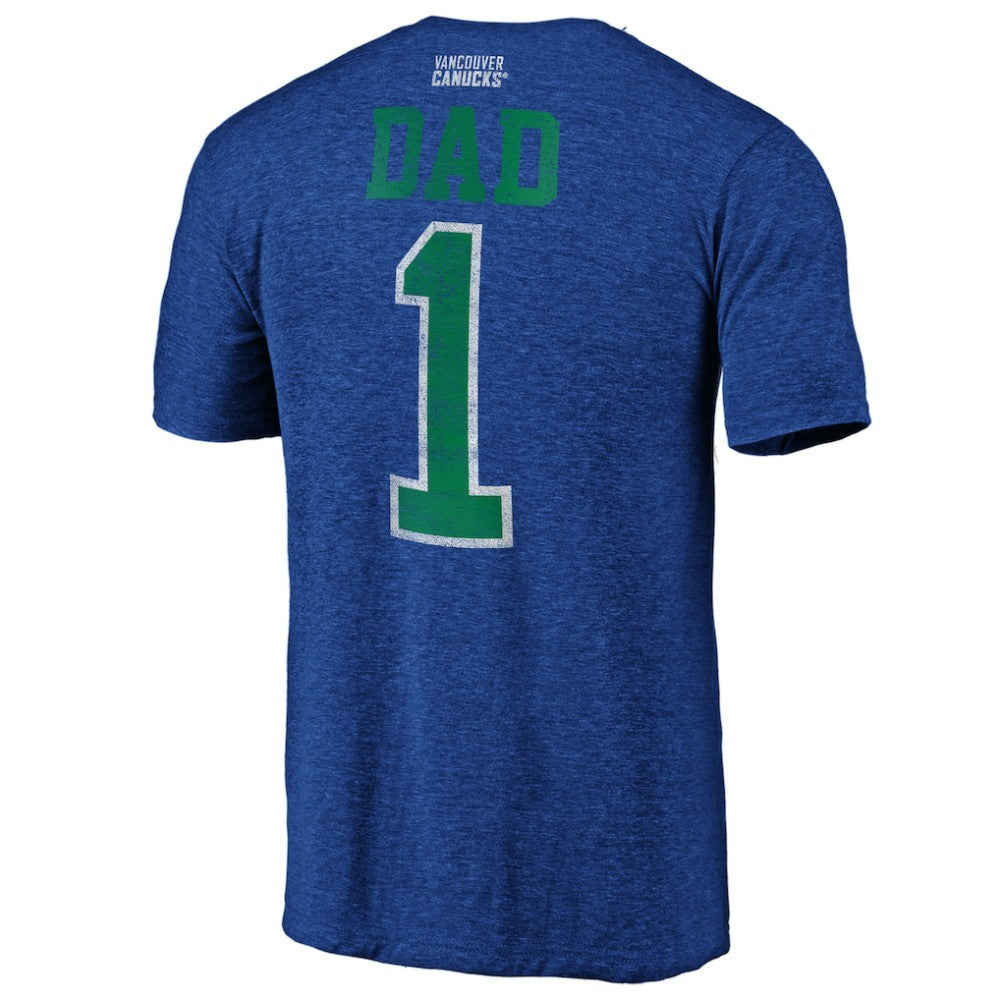 NHL Vancouver Canucks Greatest Dad Tri-Blend T-Shirt