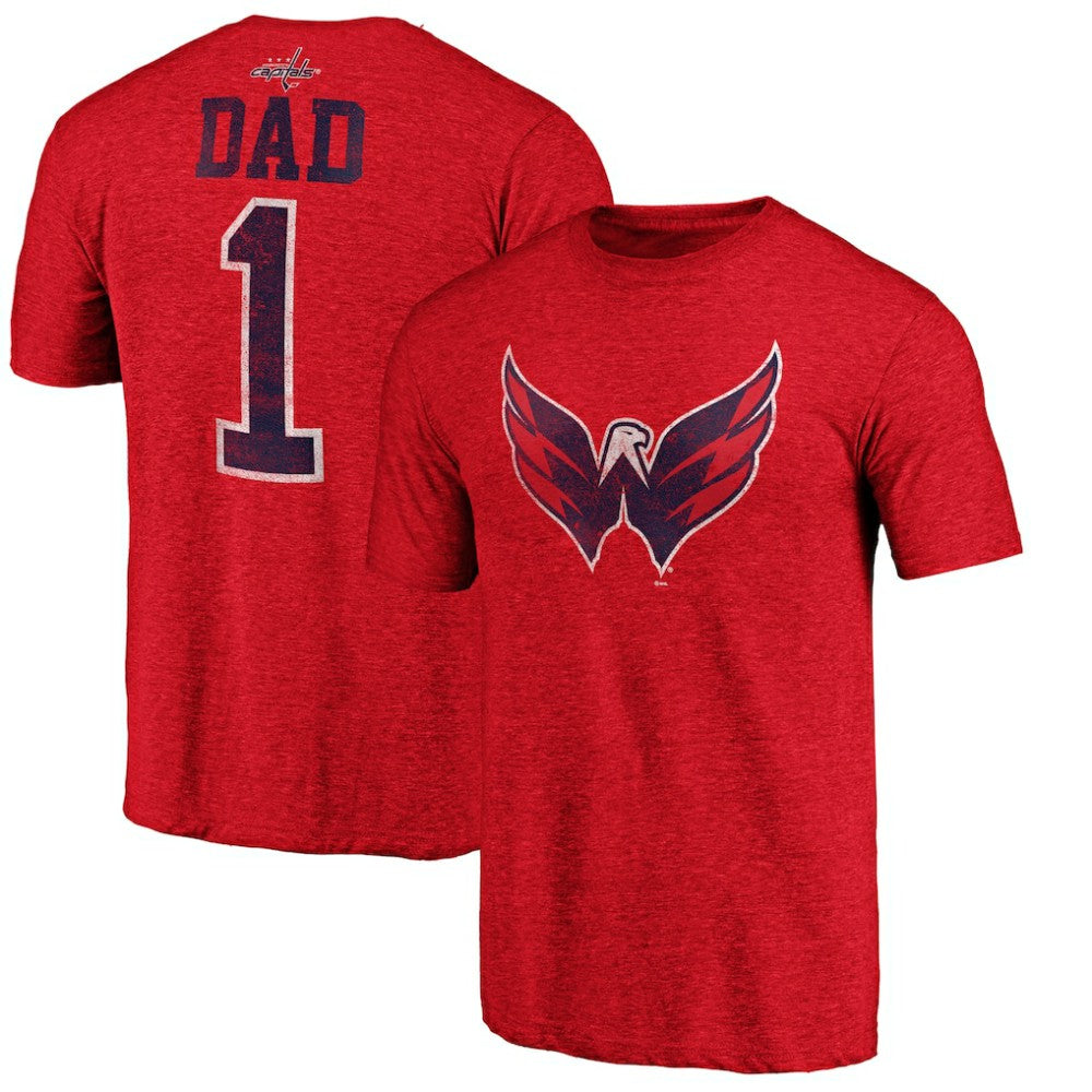 NHL Washington Capitals Greatest Dad Tri-Blend T-Shirt