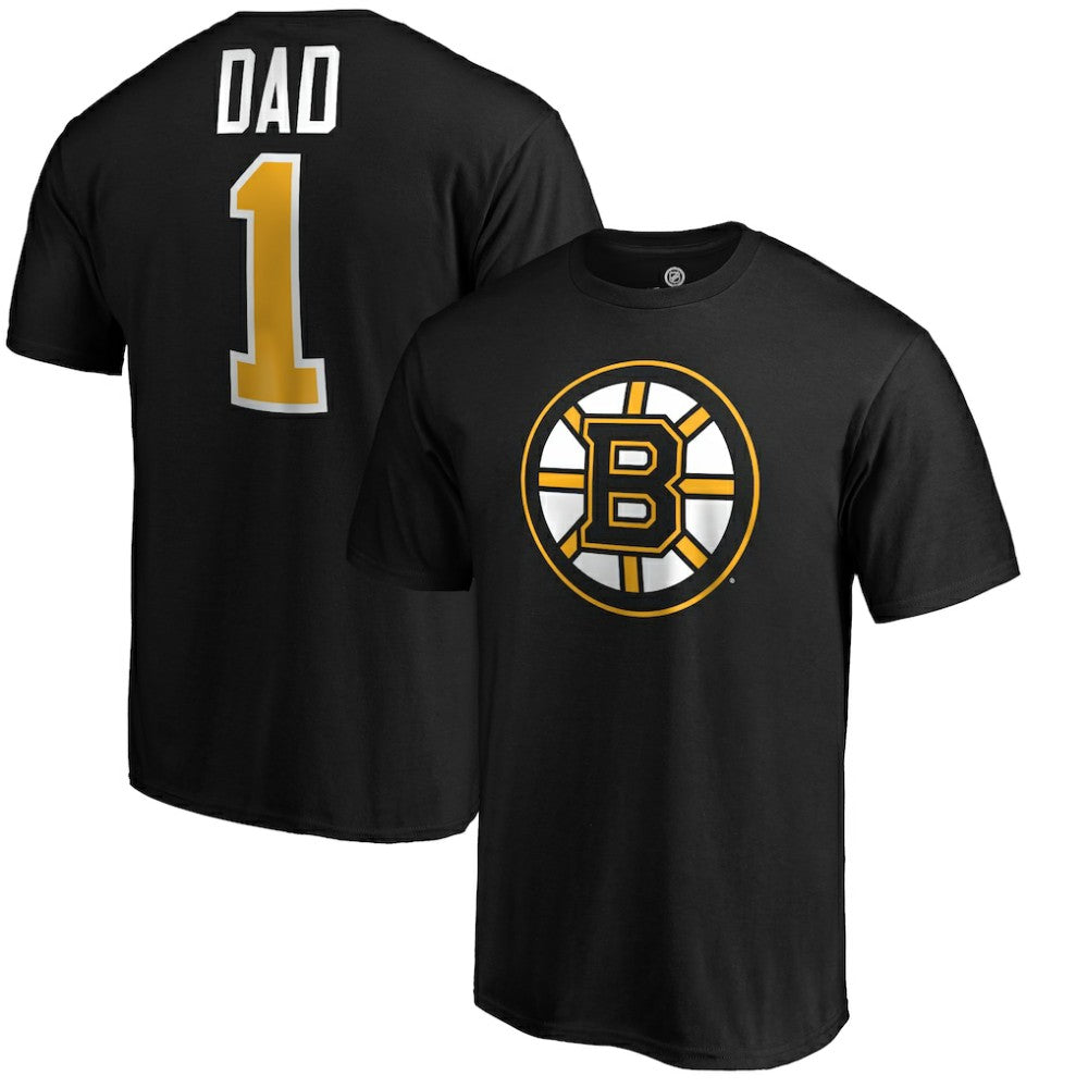 NHL Boston Bruins #1 Dad Logo T-Shirt