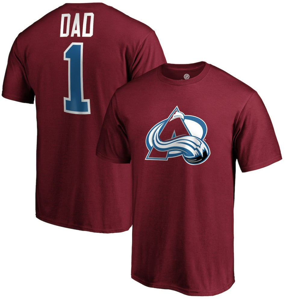 NHL Colorado Avalanche #1 Dad T-Shirt