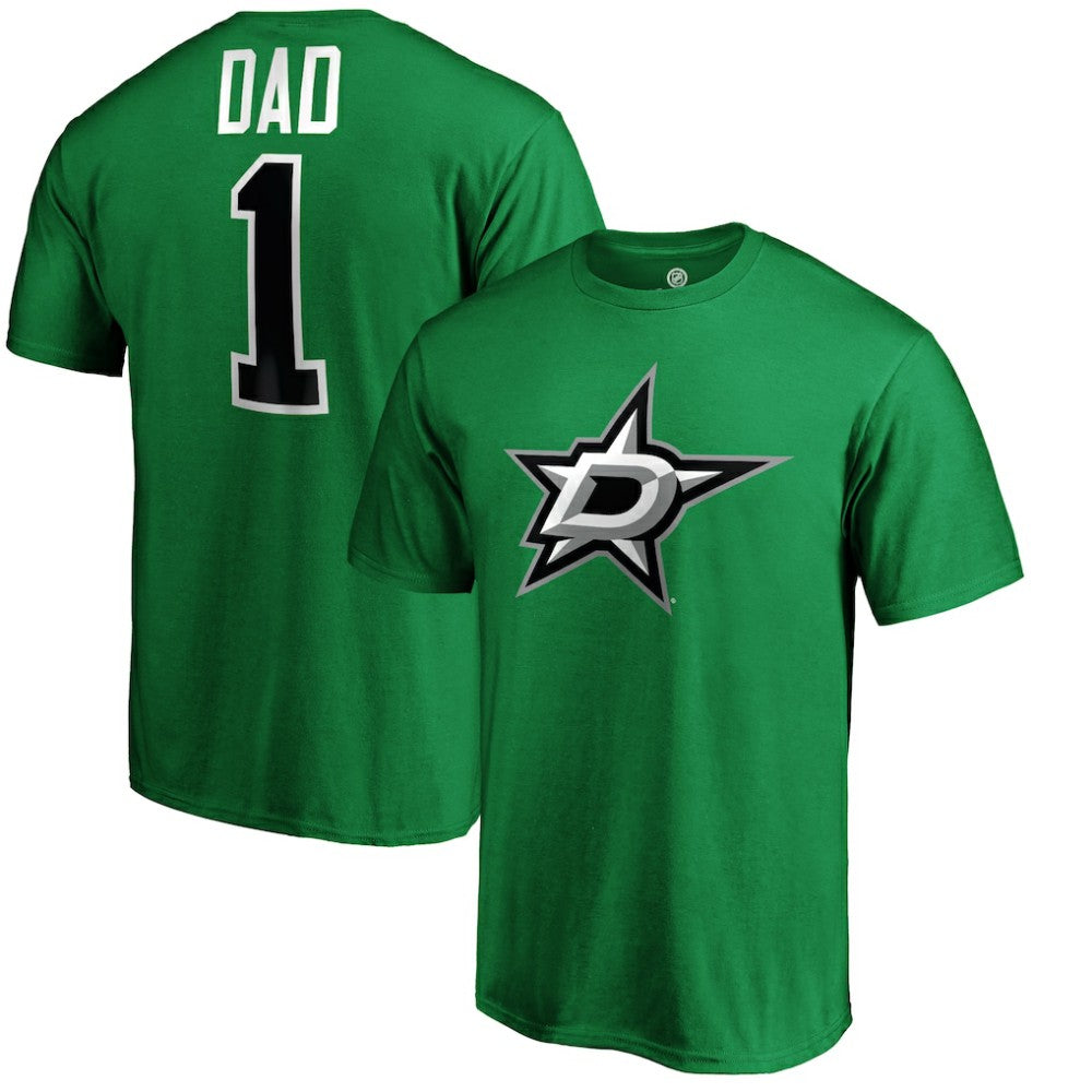 NHL Dallas Stars #1 Dad T-Shirt