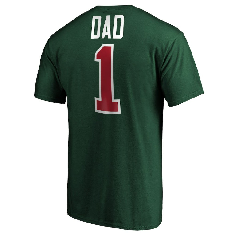 NHL Minnesota Wild #1 Dad T-Shirt