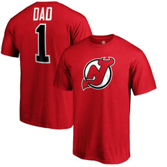 NHL New Jersey Devils #1 Dad T-Shirt