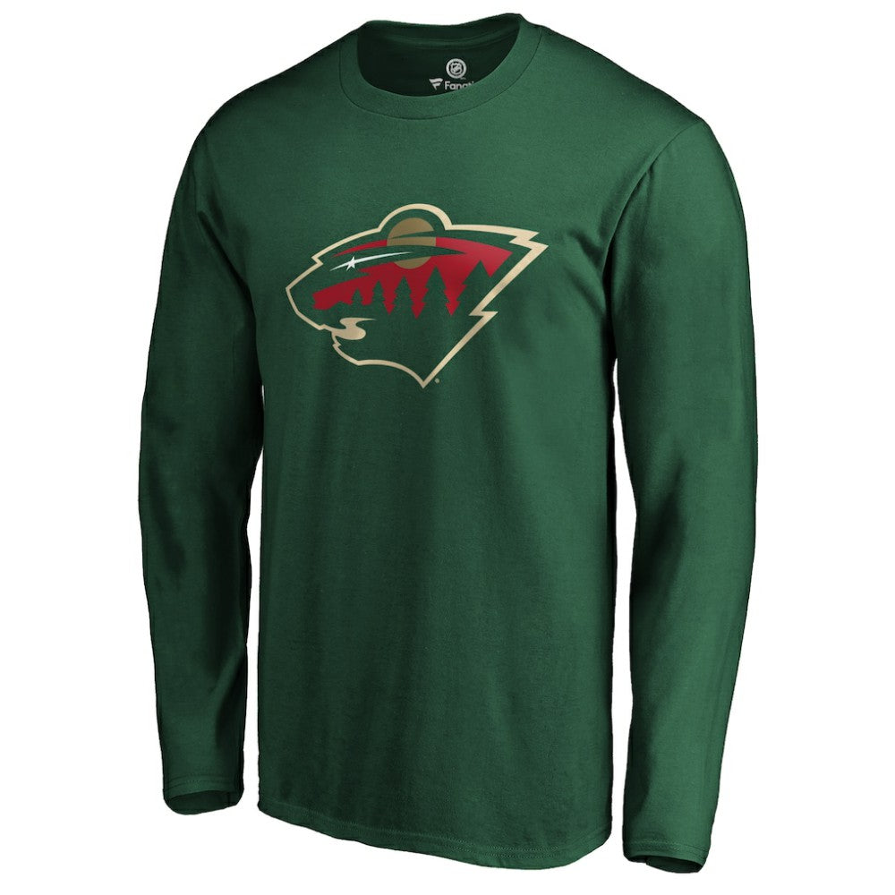 NHL Minnesota Wild #1 Dad Long Sleeve T-Shirt