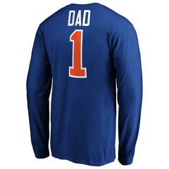 NHL New York Islanders #1 Dad Long Sleeve T-Shirt