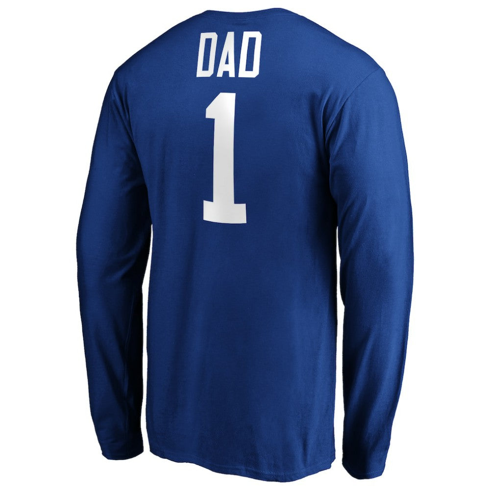 NHL St. Louis Blues #1 Dad Long Sleeve T-Shirt