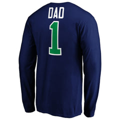 NHL Vancouver Canucks #1 Dad Long Sleeve T-Shirt