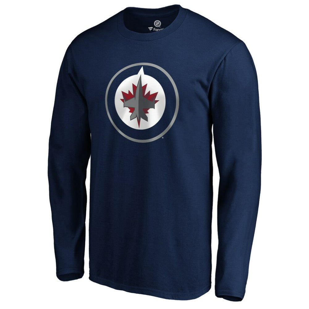 NHL Winnipeg Jets #1 Dad Long Sleeve T-Shirt