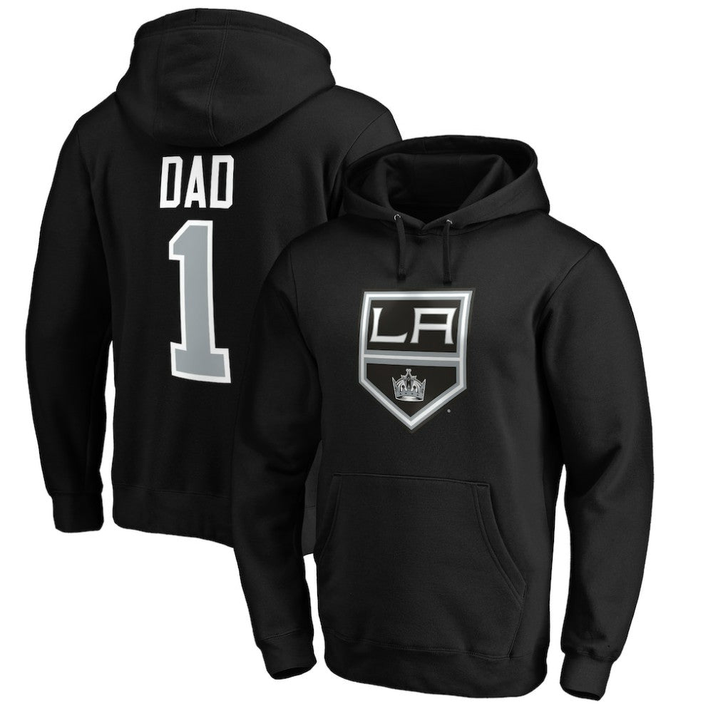 NHL Los Angeles Kings #1 Dad Pullover Hoodie