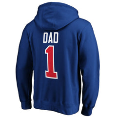 NHL New York Rangers #1 Dad Pullover Hoodie