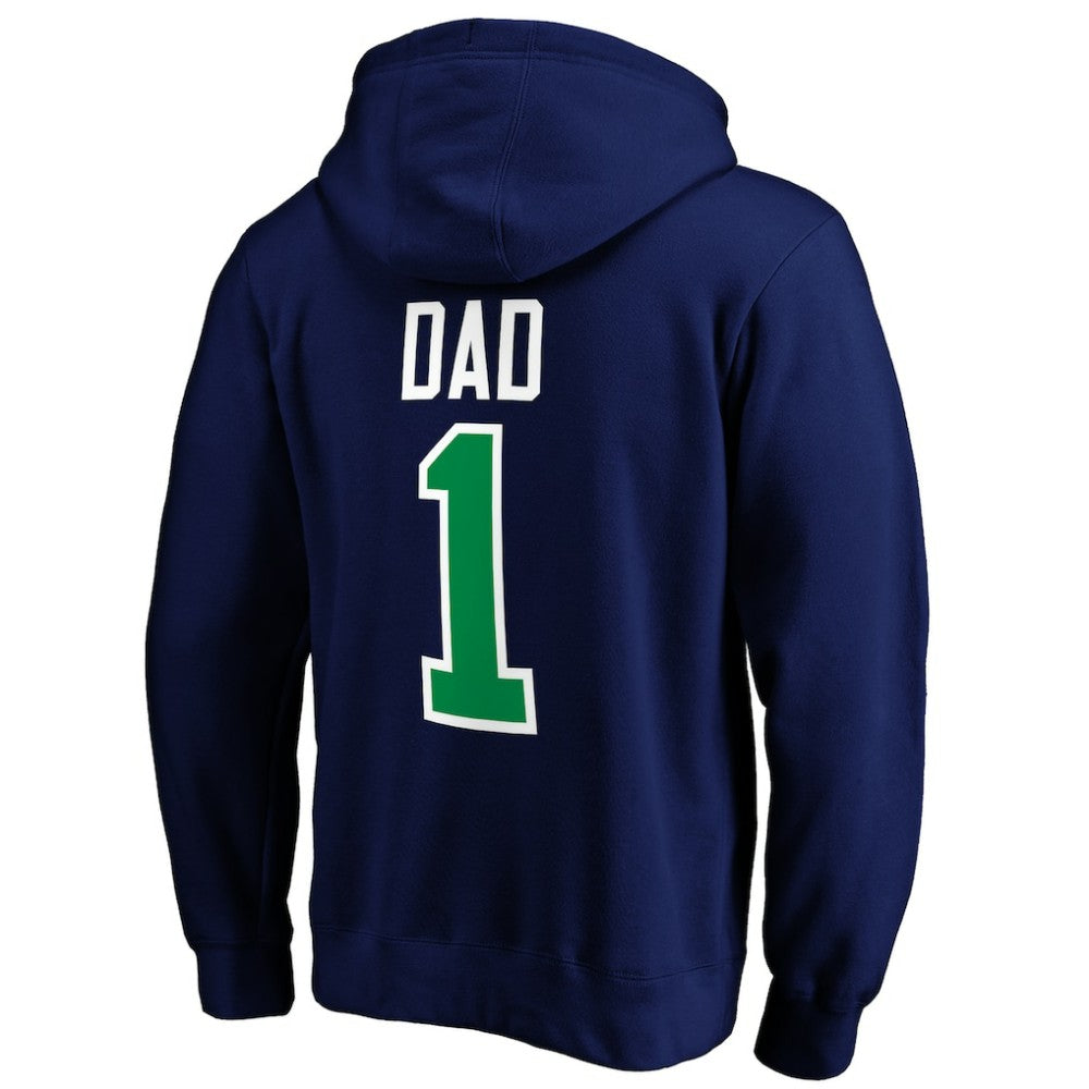 NHL Vancouver Canucks #1 Dad Pullover Hoodie