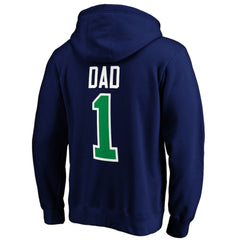 NHL Vancouver Canucks #1 Dad Pullover Hoodie
