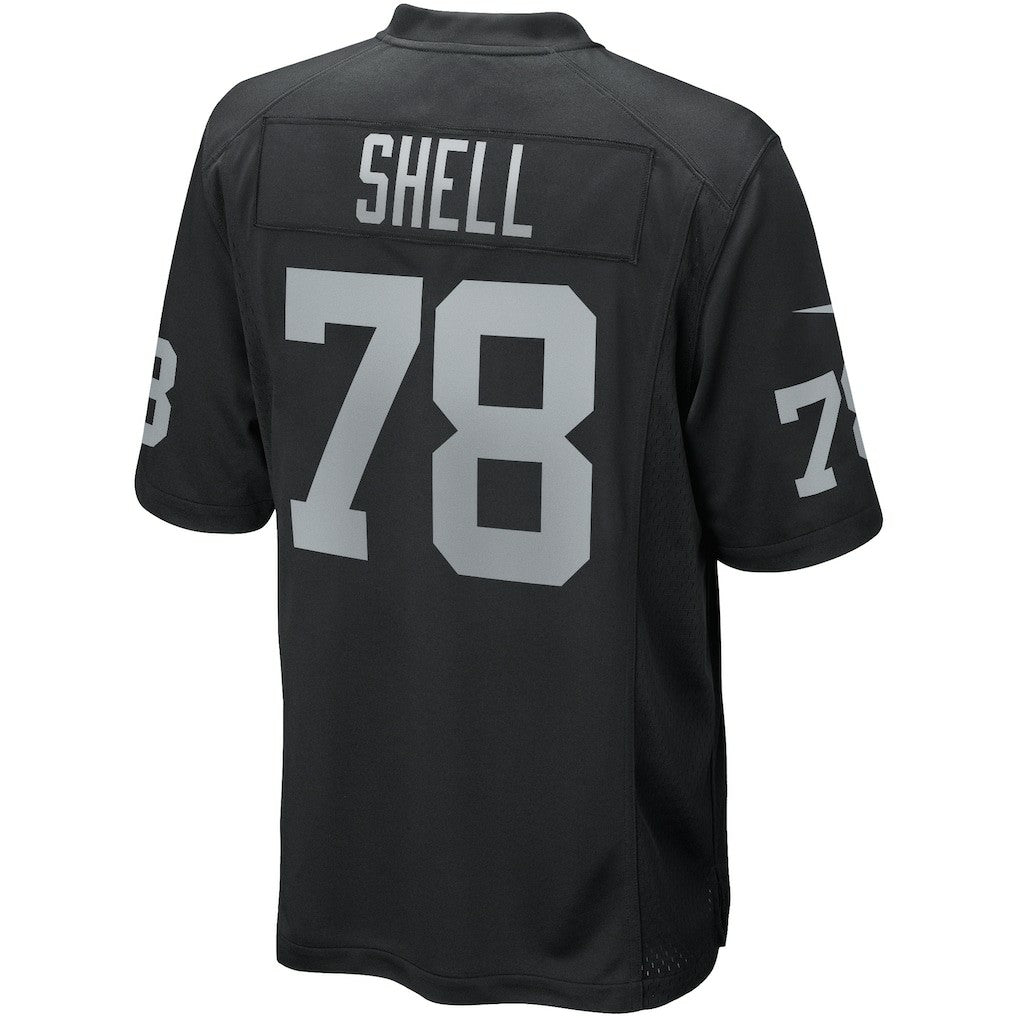 Art Shell  Game Retired Player Jersey - Las Vegas Raiders Jerseys