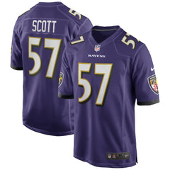 Bart Scott  Game Retired Player Jersey - Baltimore Ravens Jerseys