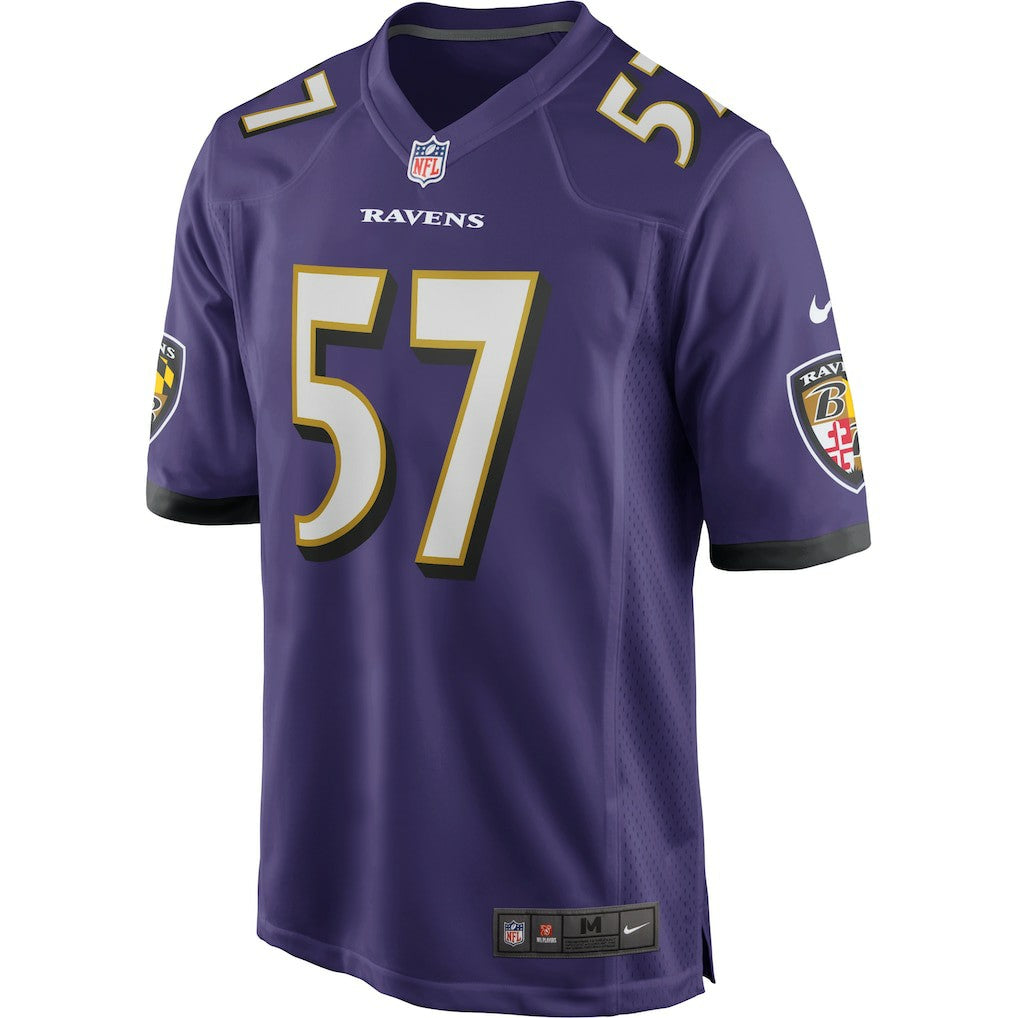 Bart Scott  Game Retired Player Jersey - Baltimore Ravens Jerseys