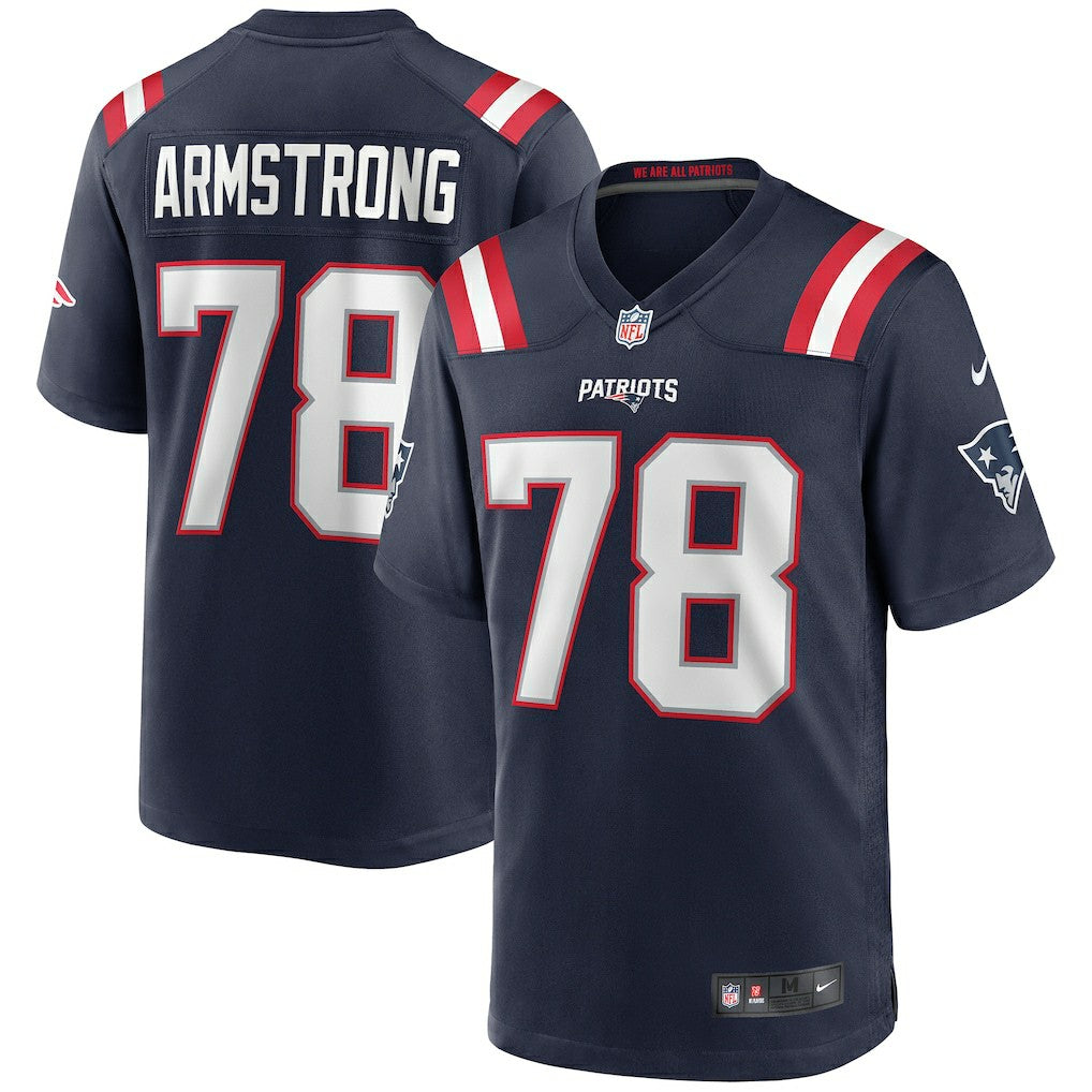 Bruce Armstrong  Game Retired Player Jersey - New England Patriots Jerseys