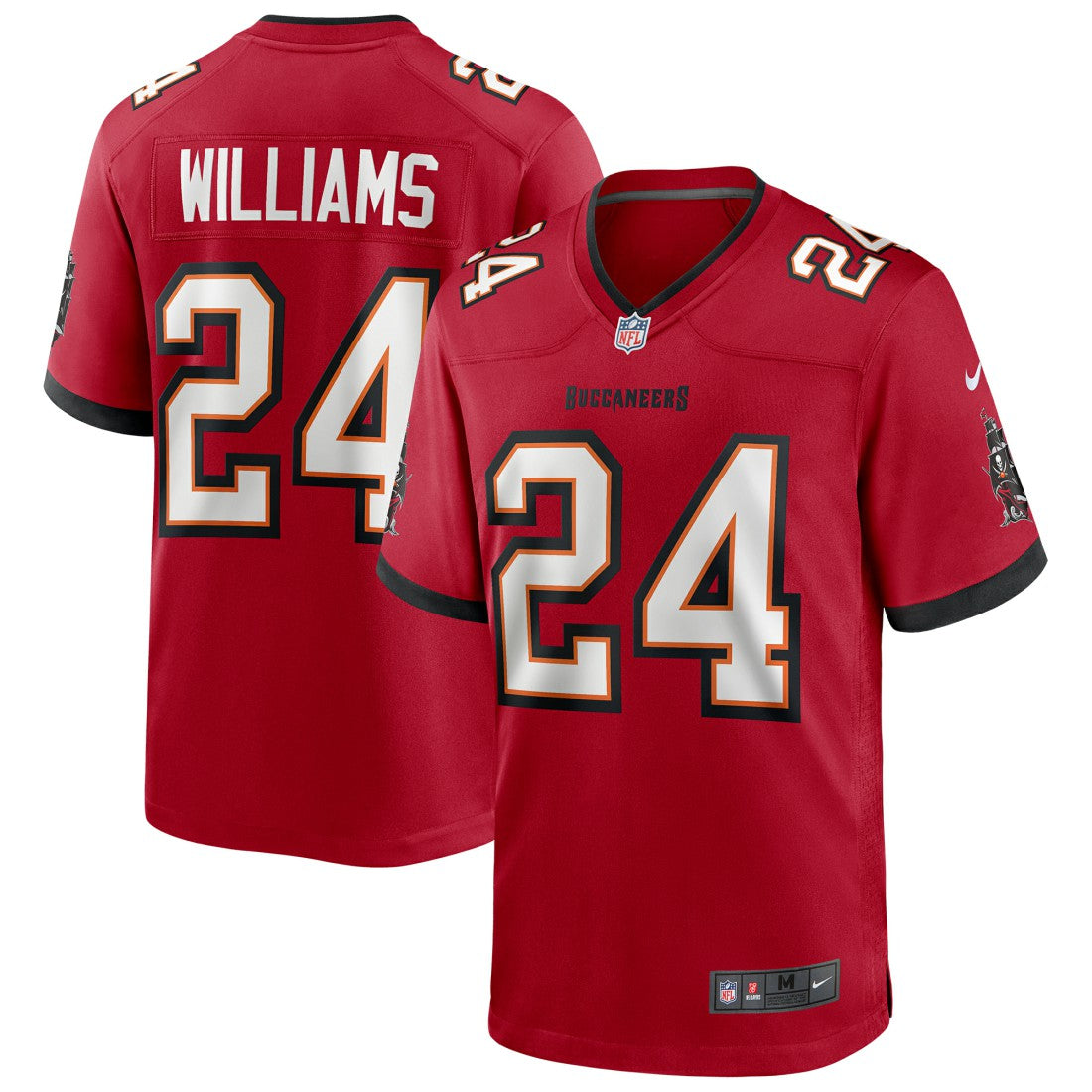 Cadillac Williams  Game Retired Player Jersey - Tampa Bay Buccaneers Jerseys