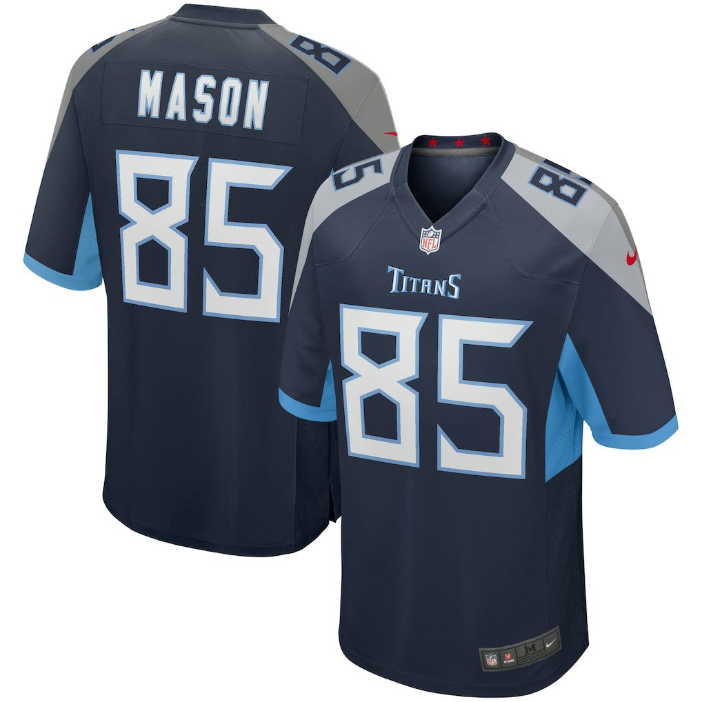 Derrick Mason  Game Retired Player Jersey - Tennessee Titans Jerseys