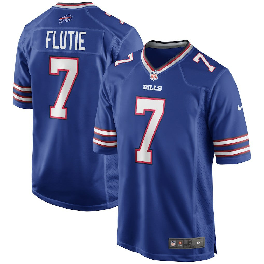 Doug Flutie  Game Retired Player Jersey - Buffalo Bills Jerseys