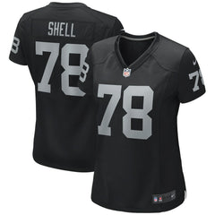 Art Shell  Women's Game Retired Player Jersey - Las Vegas Raiders Jerseys