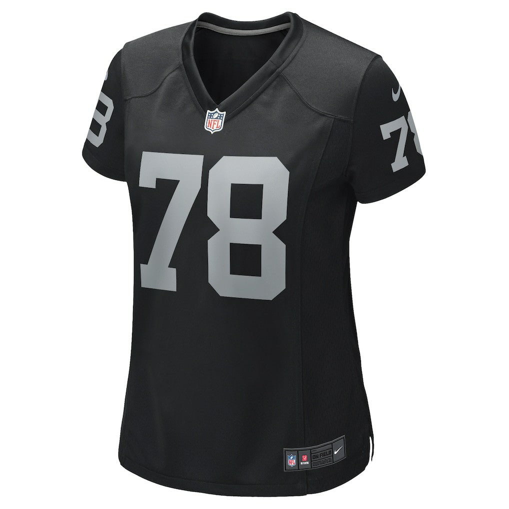 Art Shell  Women's Game Retired Player Jersey - Las Vegas Raiders Jerseys