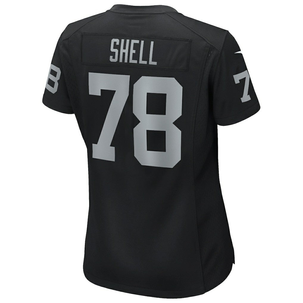 Art Shell  Women's Game Retired Player Jersey - Las Vegas Raiders Jerseys