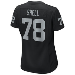 Art Shell  Women's Game Retired Player Jersey - Las Vegas Raiders Jerseys
