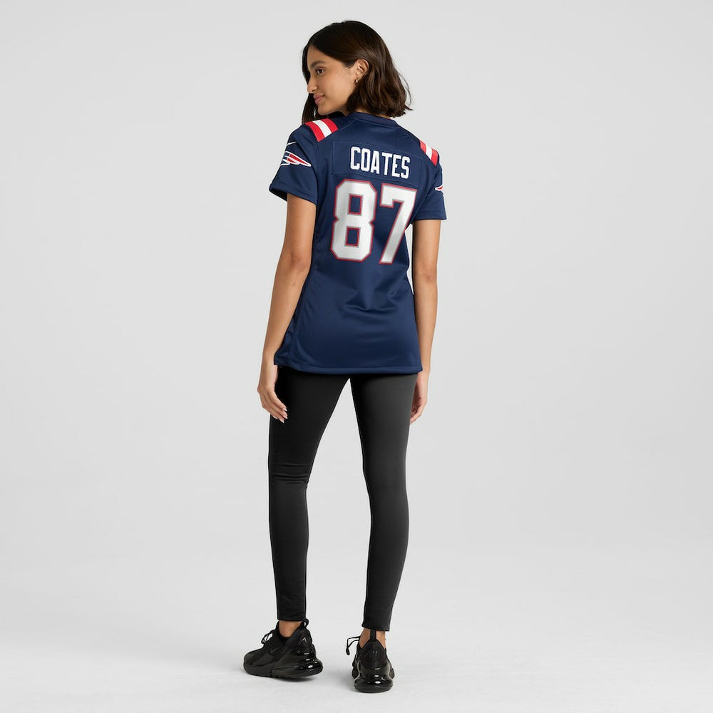 Ben Coates  Women's Game Retired Player Jersey - New England Patriots Jerseys