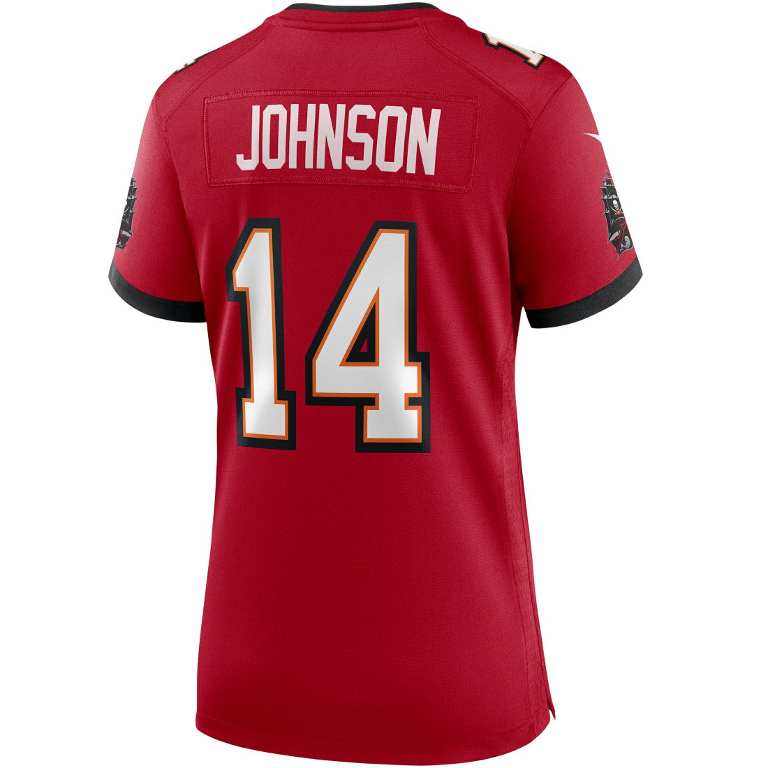 Brad Johnson  Women's Game Retired Player Jersey - Tampa Bay Buccaneers Jerseys
