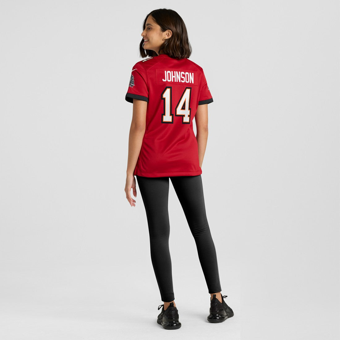 Brad Johnson  Women's Game Retired Player Jersey - Tampa Bay Buccaneers Jerseys