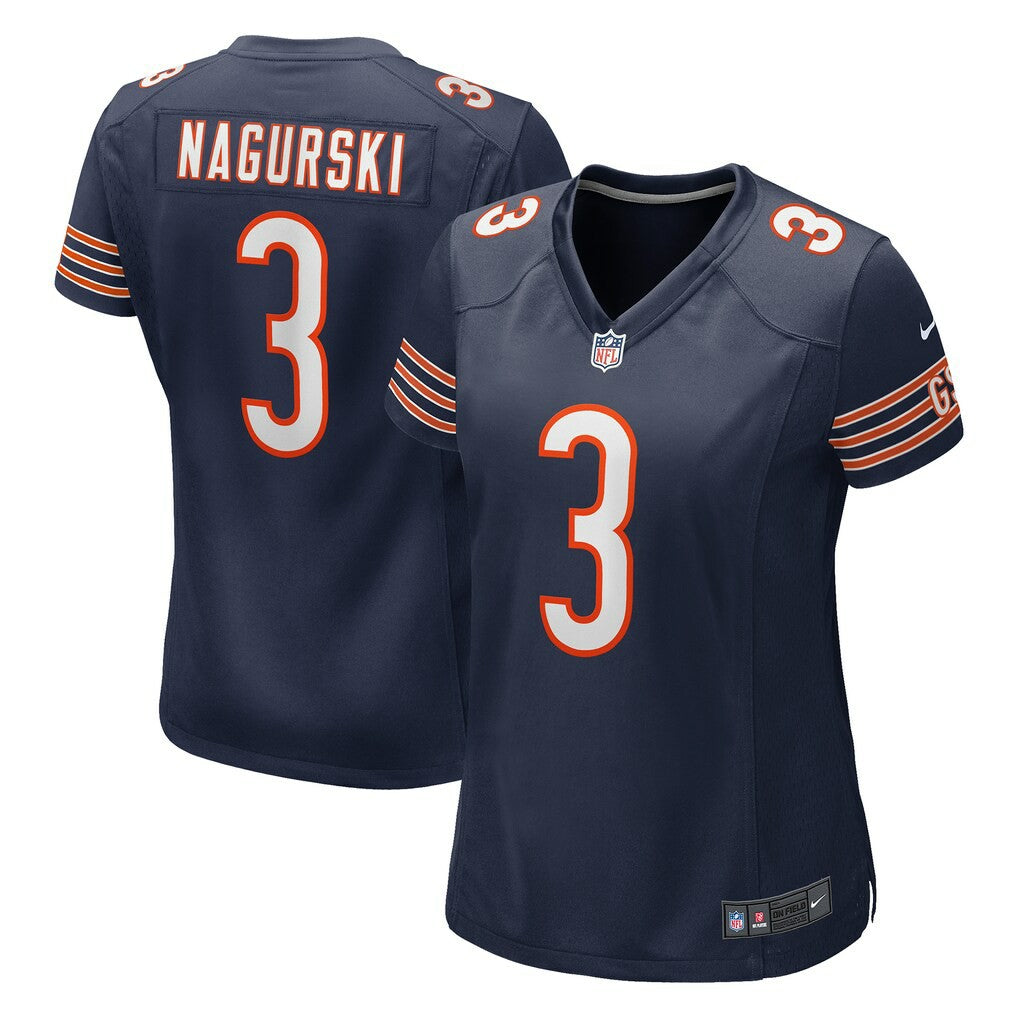 Bronko Nagurski  Women's Game Retired Player Jersey - Chicago Bears Jerseys