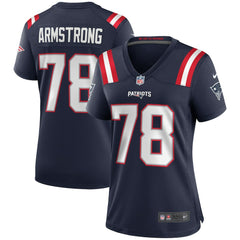 Bruce Armstrong  Women's Game Retired Player Jersey - New England Patriots Jerseys