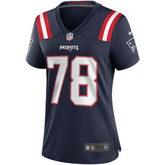 Bruce Armstrong  Women's Game Retired Player Jersey - New England Patriots Jerseys