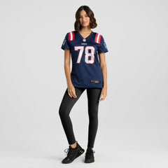 Bruce Armstrong  Women's Game Retired Player Jersey - New England Patriots Jerseys
