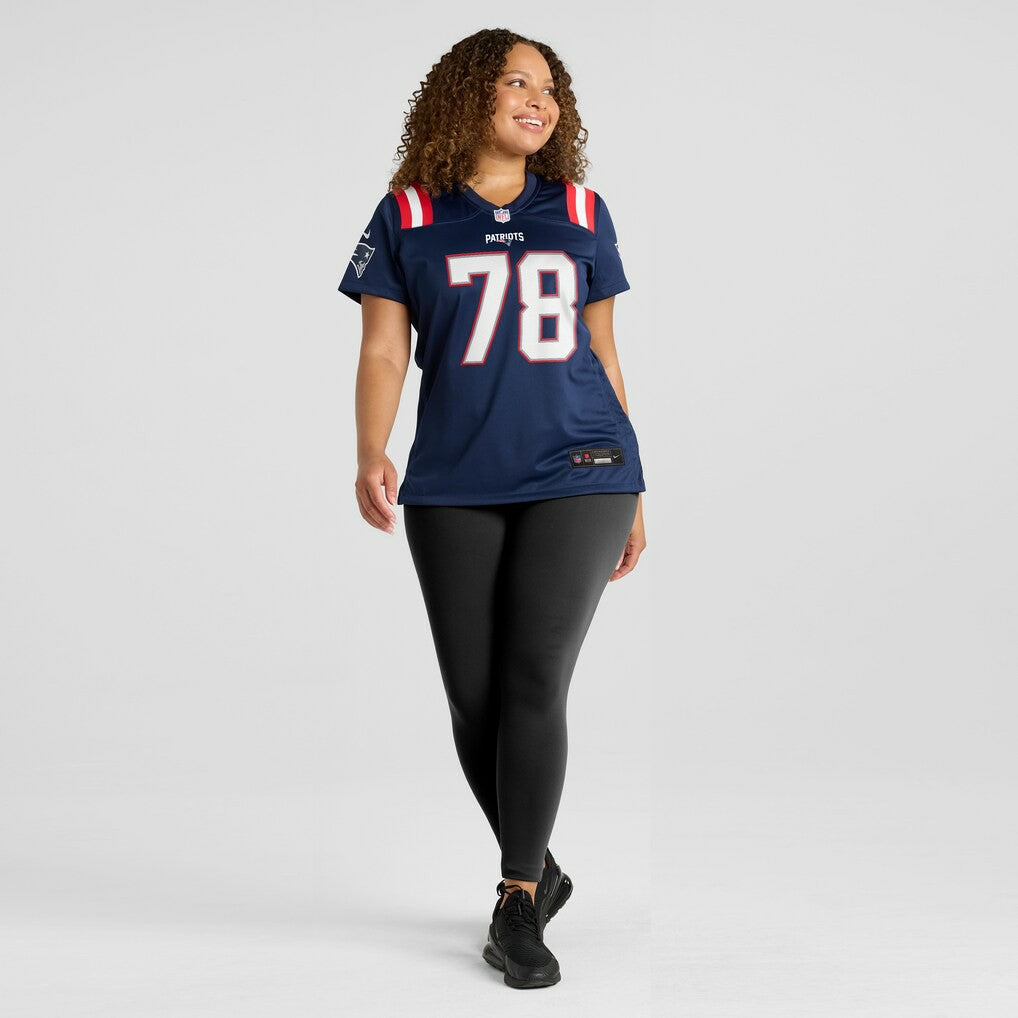 Bruce Armstrong  Women's Game Retired Player Jersey - New England Patriots Jerseys