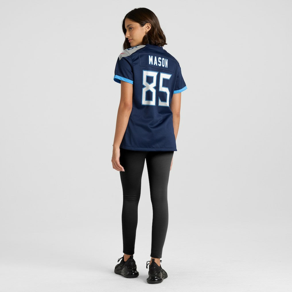 Derrick Mason  Women's Game Retired Player Jersey - Tennessee Titans Jerseys