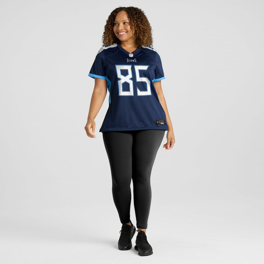 Derrick Mason  Women's Game Retired Player Jersey - Tennessee Titans Jerseys